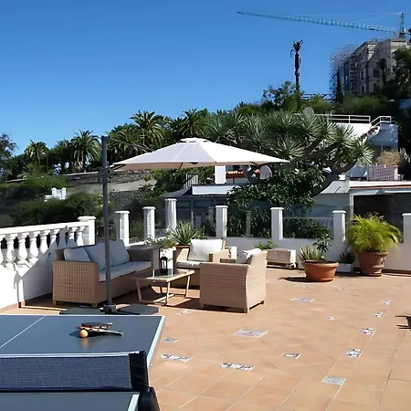 Modern Panoramic With Pool & Terrace Пуэрто-де-ла-Крус