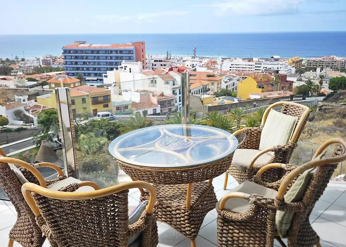 Modern Panoramic With Pool & Terrace Puerto de la Cruz (Tenerife)