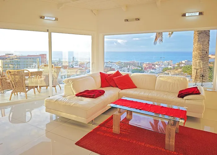 Modern Panoramic With Pool & Terrace Semesterbostad *